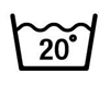 <p>Normalwaschgang 20 Grad</p>