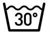 <p>Normalwaschgang 30 Grad</p>