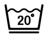 <p>Schonwaschgang 20 Grad</p>