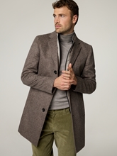 Bild von Wollmantel mit Blende