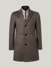 Bild von Wollmantel mit Blende