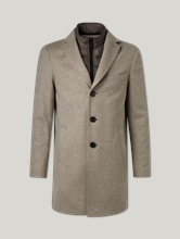 Bild von Wollmantel mit Blende