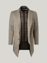 Bild von Wollmantel mit Blende