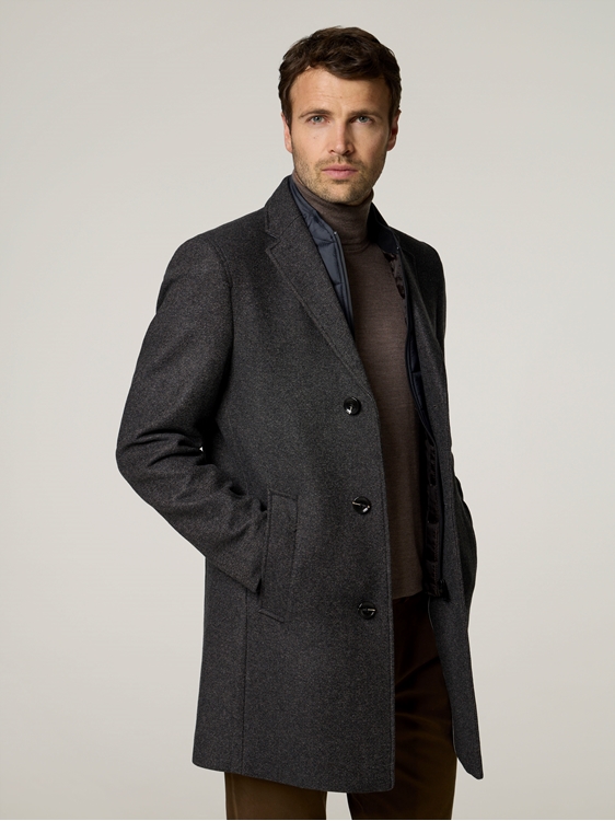 Bild von Mantel mit Wolle