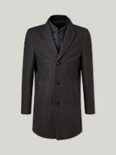 Bild von Mantel mit Wolle