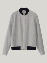 Bild von Blouson aus Seersucker