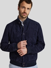 Bild von Jacke aus Veloursleder