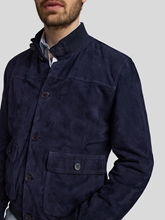 Bild von Jacke aus Veloursleder