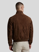 Bild von Lederjacke aus Veloursleder