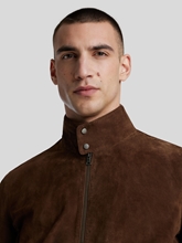 Bild von Lederjacke aus Veloursleder