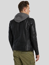 Bild von Lederjacke im Biker-Look
