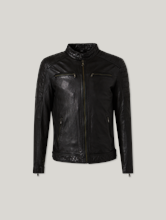 Bild von Lederjacke im Biker-Look