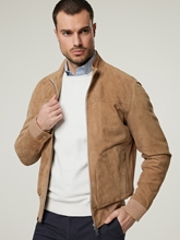 Image sur Veste en cuir velours de chèvre DON