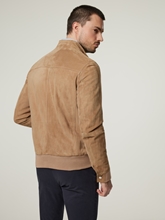 Image sur Veste en cuir velours de chèvre DON