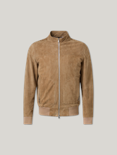 Image sur Veste en cuir velours de chèvre DON