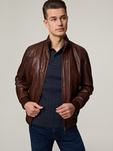 Bild von Lederjacke aus Lammleder