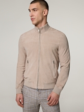 Image sur Veste en cuir velours de chèvre