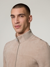 Image sur Veste en cuir velours de chèvre