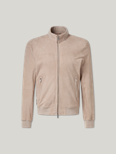 Image sur Veste en cuir velours de chèvre