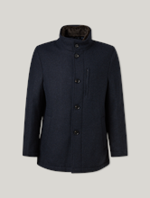 Bild von Mantel mit Wolle