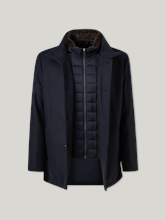 Bild von Mantel mit Wolle