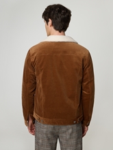 Image sur Veste en coton côtelé