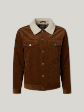 Image sur Veste en coton côtelé