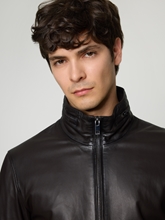 Image sur Veste en cuir slim fit