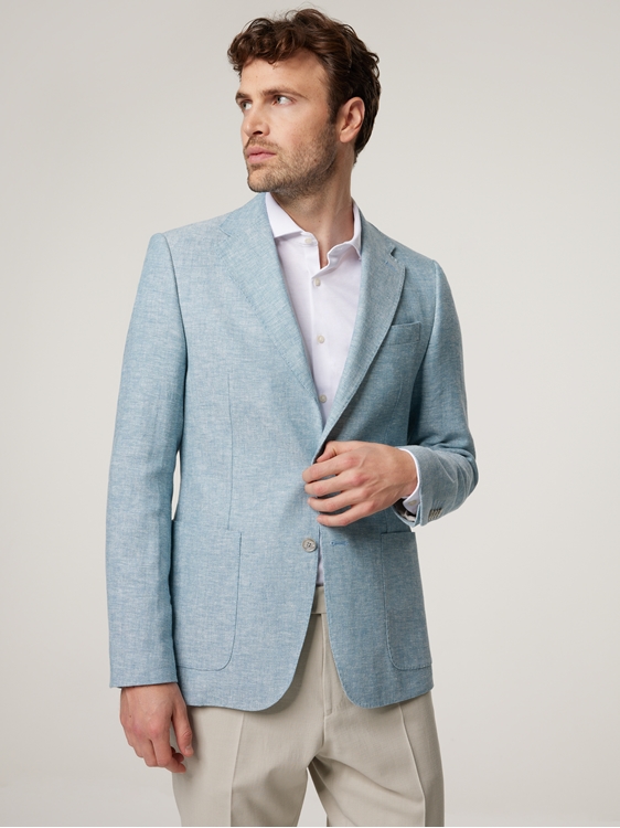 Bild von Veston mit Leinen