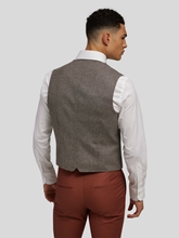 Image sur Gilet motif pied-de-poule