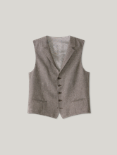 Image sur Gilet motif pied-de-poule