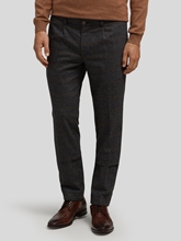 Bild von Bundfaltenhose mit Karo-Muster USTER