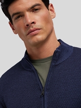 Image sur Veste maille à fermeture Eclair