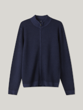 Image sur Veste maille à fermeture Eclair