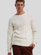 Bild von Pullover mit Zopfmuster