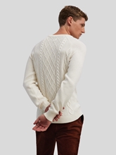 Bild von Pullover mit Zopfmuster