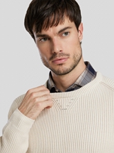 Bild von Strickpullover im Ethno-Look