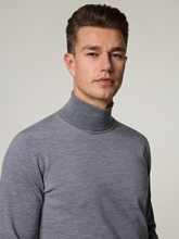 Image sur Pull à col roulé en mérinos