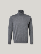 Image sur Pull à col roulé en mérinos