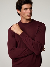 Image sur Pull à col montant en mérinos