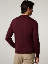 Image sur Pull à col montant en mérinos