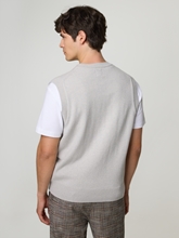 Bild von Pullunder aus Merinowolle