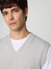 Bild von Pullunder aus Merinowolle