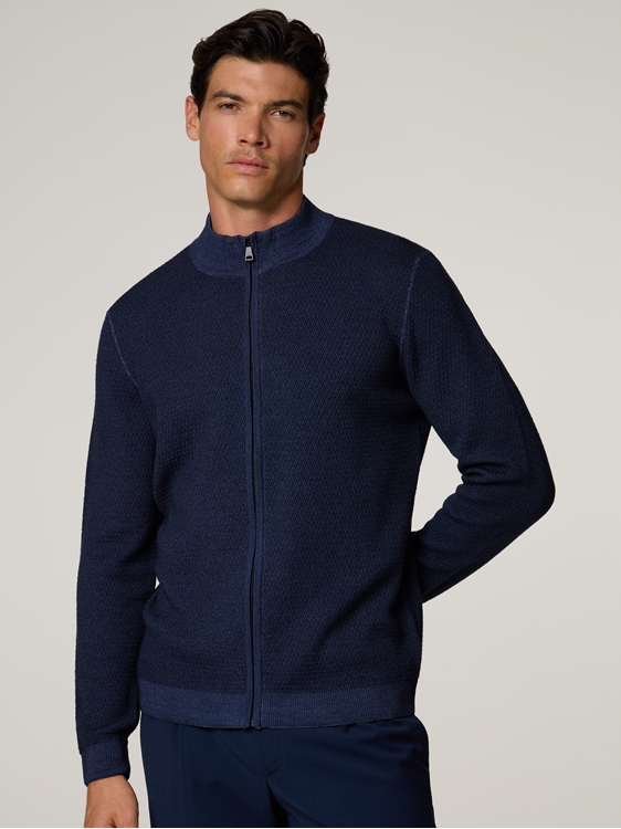 Bild von Strickjacke aus Merinowolle