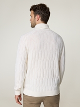 Bild von Rollkragenpullover aus Wolle