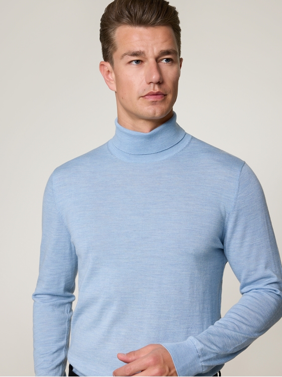 Bild von Rollkragenpullover im Slim Fit