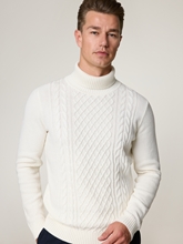 Image sur Pull à col roulé en coton