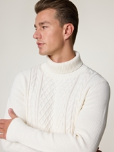 Image sur Pull à col roulé en coton