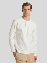 Bild von Langarmshirt mit Serafino Kragen