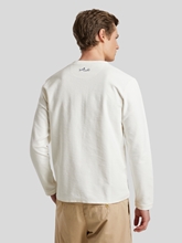 Bild von Langarmshirt mit Serafino Kragen